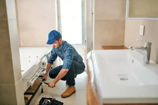 bathroom renovation White Earth